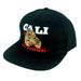 Mean Bear Flat Bill Snapback Black - Headwear - CALI Strong