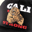 Mean Bear Flat Bill Snapback Black Cap - Headwear - Image 2 - CALI Strong