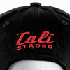 Mean Bear Flat Bill Snapback Black Cap - Headwear - Image 4 - CALI Strong