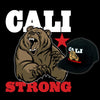 Mean Bear Flat Bill Snapback Black Cap - Headwear - Image 6 - CALI Strong