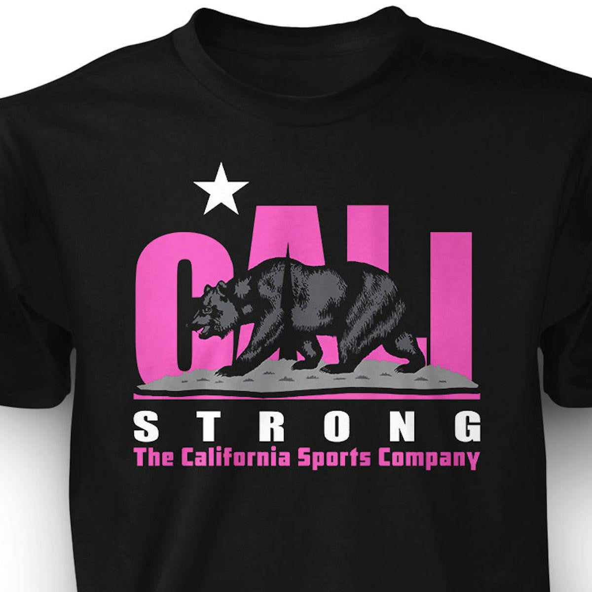 CALI Strong Original T-Shirt Pink - T-Shirt - Image 3 - CALI Strong