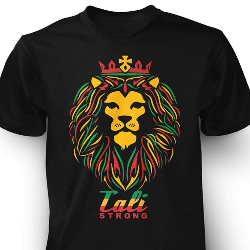 CALI Strong King Rasta T-Shirt - T-Shirt - CALI Strong