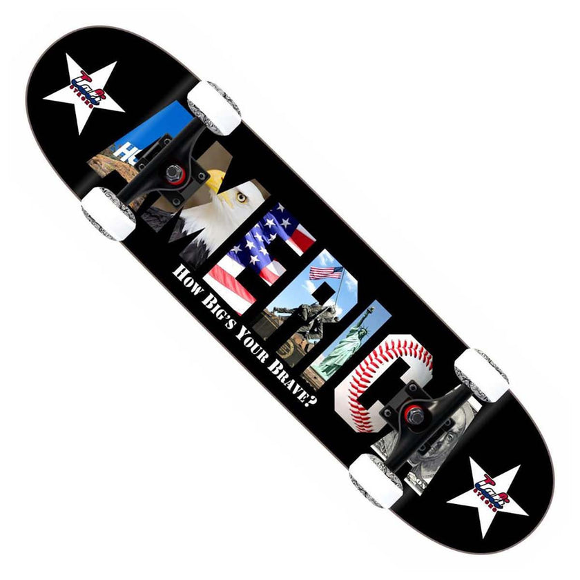 AMERICA How Big's Your Brave Skateboard Trick Complete - Trick Skateboard - Image 1 - CALI Strong