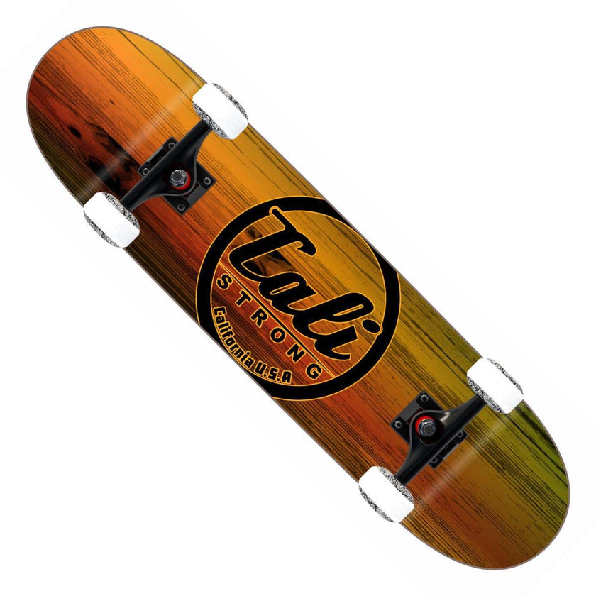 CALI Strong Wood Rasta Skateboard Trick Complete - Trick Skateboard - Image 1 - CALI Strong