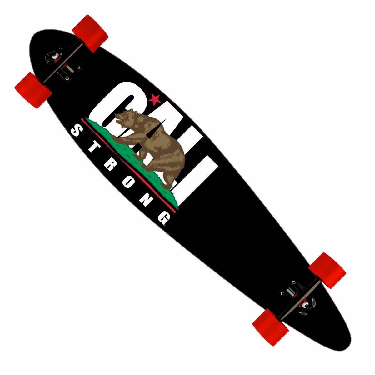 CALI Strong Longboard Pintail Complete - Longboard Pintail - Image 1 - CALI Strong