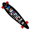AMERICA How Big's Your Brave Longboard Pintail Complete - Longboard Pintail - Image 1 - CALI Strong