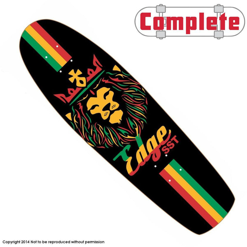 CALI Strong King Rasta Skateboard Cruiser Complete - Cruisers - Image 3 - CALI Strong