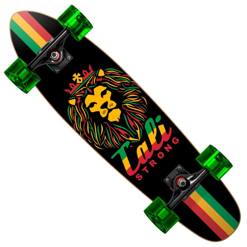 CALI Strong King Rasta Mini Cruiser Throwback Complete - Cruiser Mini Throwback - Image 1 - CALI Strong