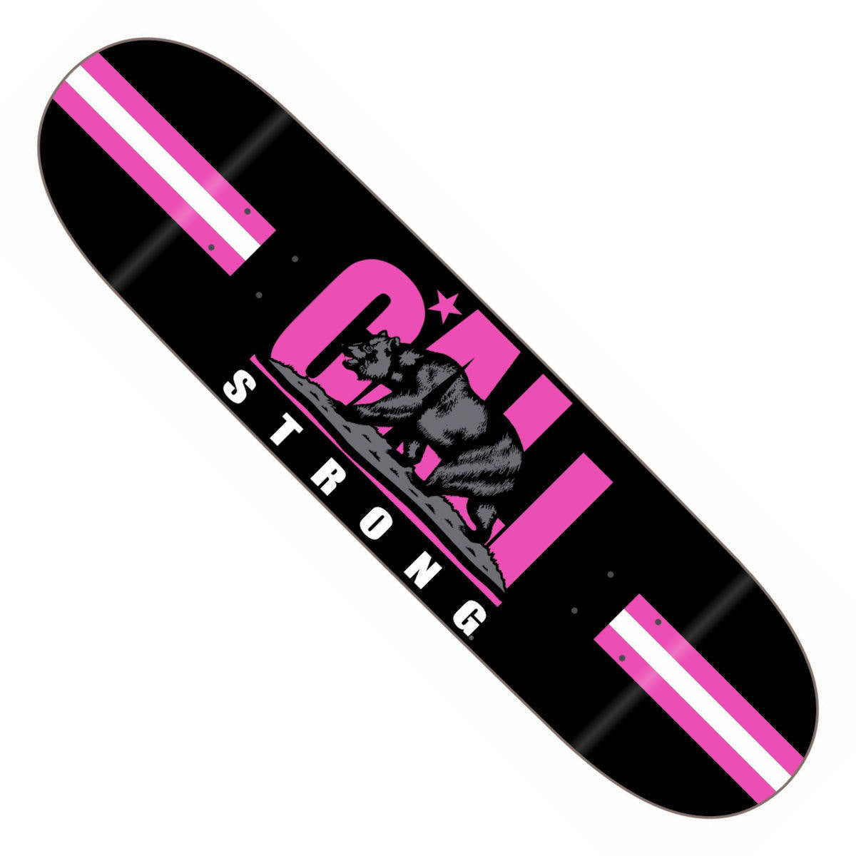 CALI Strong Original Pink Skateboard Trick Deck - Trick Skateboard Deck - Image 1 - CALI Strong