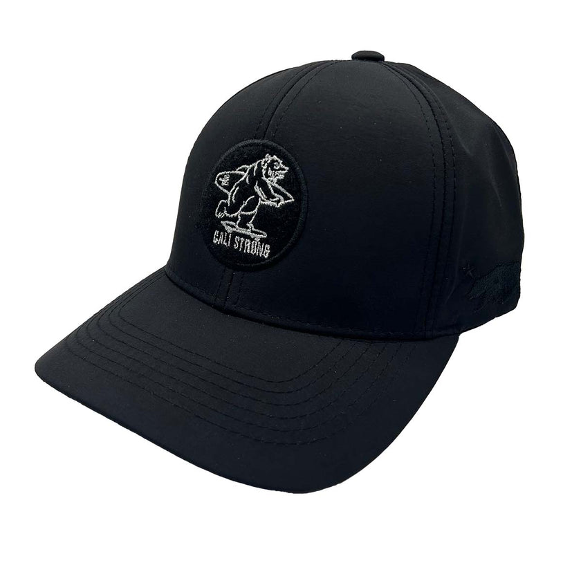 CALI Strong Classic Tactical Hat Morale Patch White Black - Headwear - Image 2 - CALI Strong