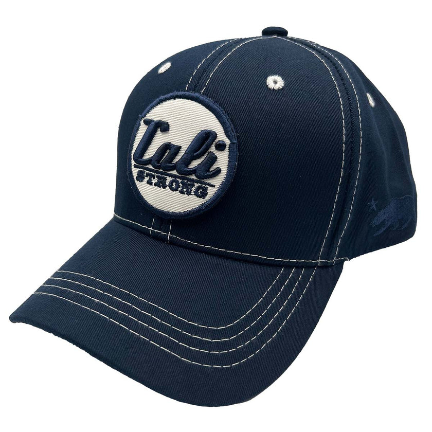 CALI Strong Classic Tactical Hat Morale Patch Blue White - Headwear - Image 1 - CALI Strong
