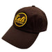 CALI Strong Car Logo Tactical Hat Curved Brim Morale Patch Brown Gold - Headwear - CALI Strong