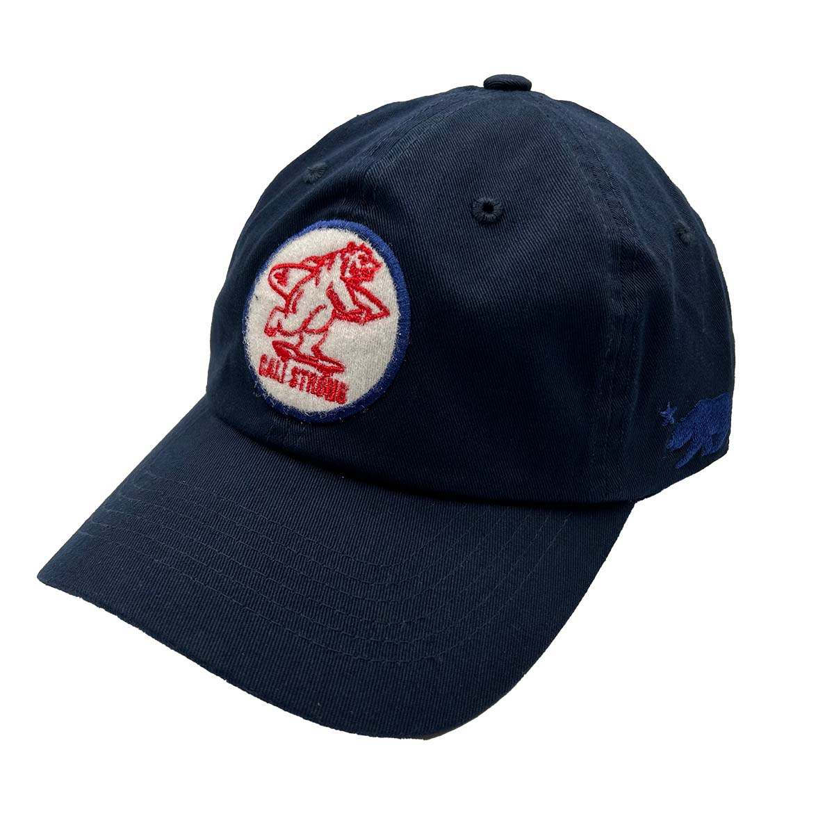 CALI Strong Classic Tactical Hat Curved Brim Morale Patch Blue Blue - Headwear - Image 2 - CALI Strong
