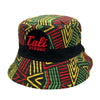 CALI Strong Lord Rasta Reversible Tribal Black Bucket Hat Tactical Morale Patch - Bucket Hat - Image 3 - CALI Strong