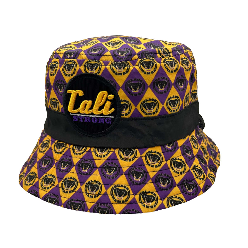 CALI Strong Black Mamba Reversible Black Bucket Hat Tactical Morale Patch - Bucket Hat - Image 3 - CALI Strong