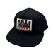 CALI Strong Original Tactical Hat Flat Bill Morale Patch Black Kids - Headwear - CALI Strong