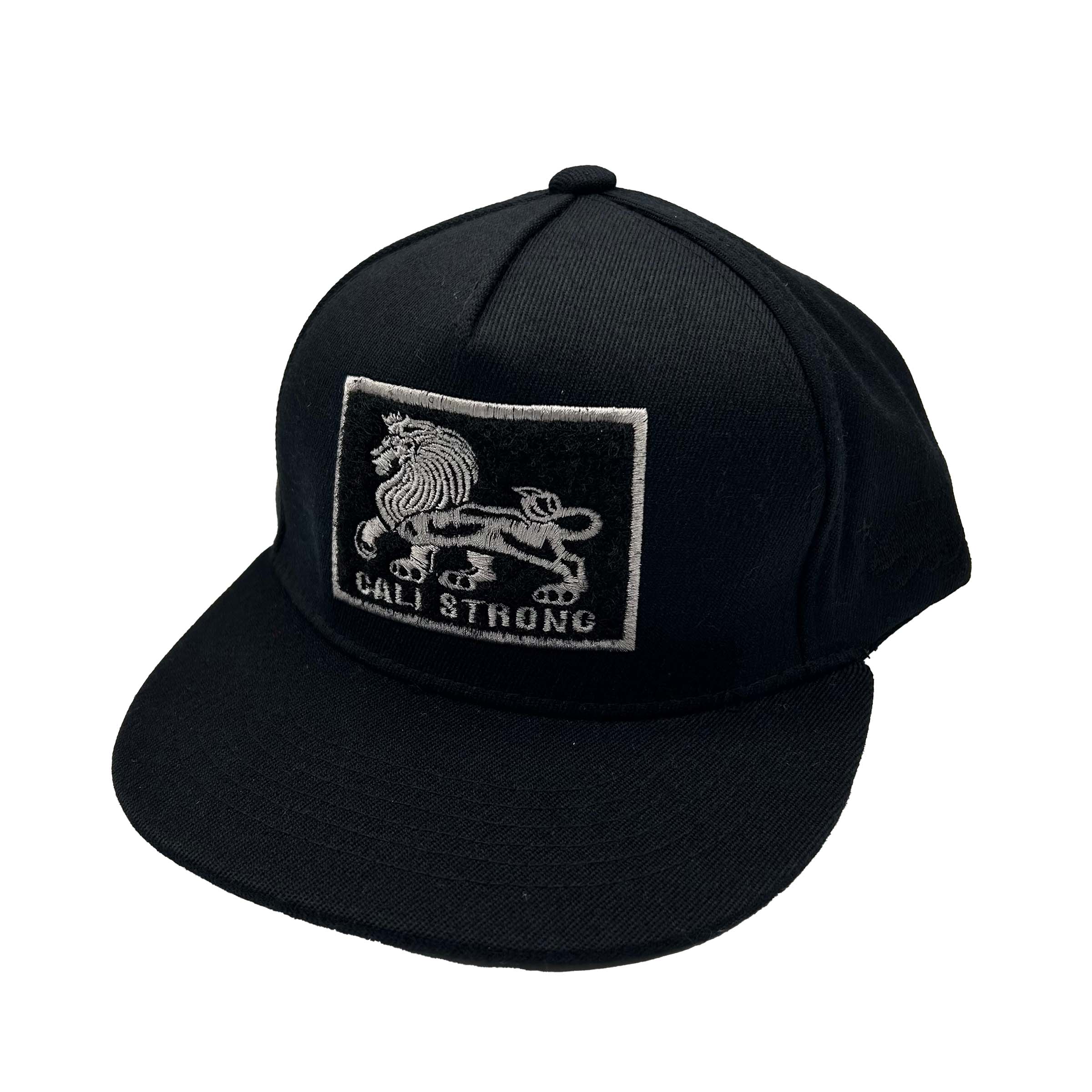CALI Strong Original Tactical Hat Flat Bill Morale Patch Black Kids - Headwear - Image 2 - CALI Strong