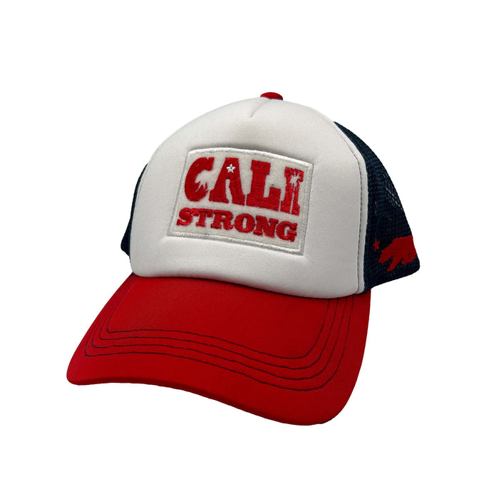 CALI Strong Original USA Tactical Trucker Hat Morale Patch - Headwear - CALI Strong