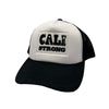 CALI Strong Original Tactical Trucker Hat Morale Patch White Pink - Headwear - Image 2 - CALI Strong