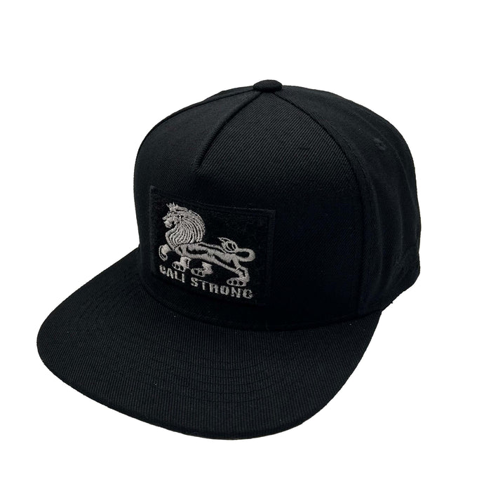 CALI Strong Original Tactical Hat Flat Bill Morale Patch Black - Headwear - CALI Strong
