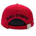 I am CALI Strong Dad Hat Red Black - Headwear - CALI Strong