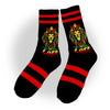 CALI Strong King Rasta Athletic Crew Socks - Socks - Image 2 - CALI Strong