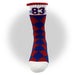 Andre Reed 83 Harlequin Crew Socks - Socks - CALI Strong