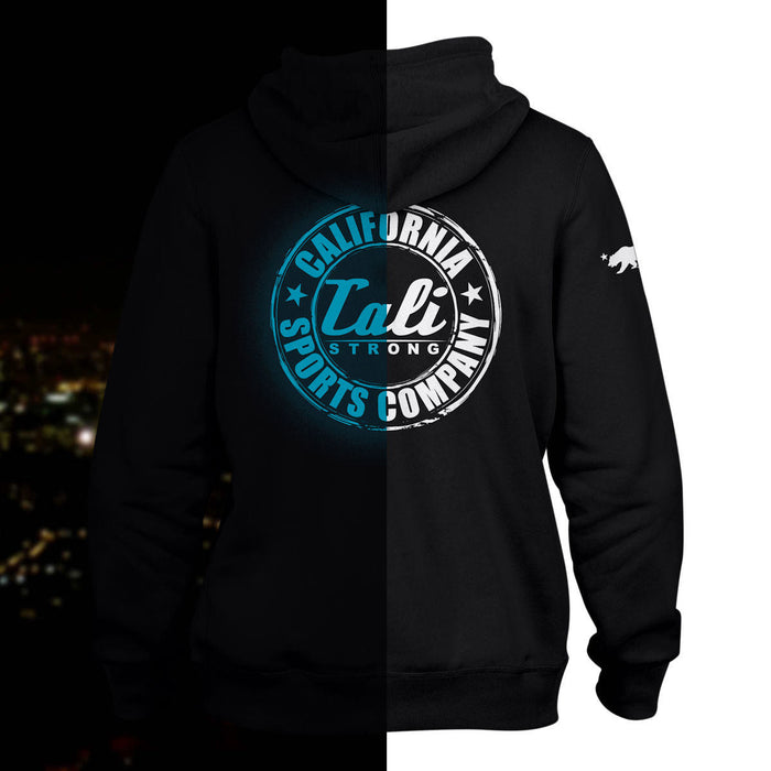 CALI Strong Classic Glow In The Dark  Hoodie Sweatshirt Black - Hoodie - CALI Strong