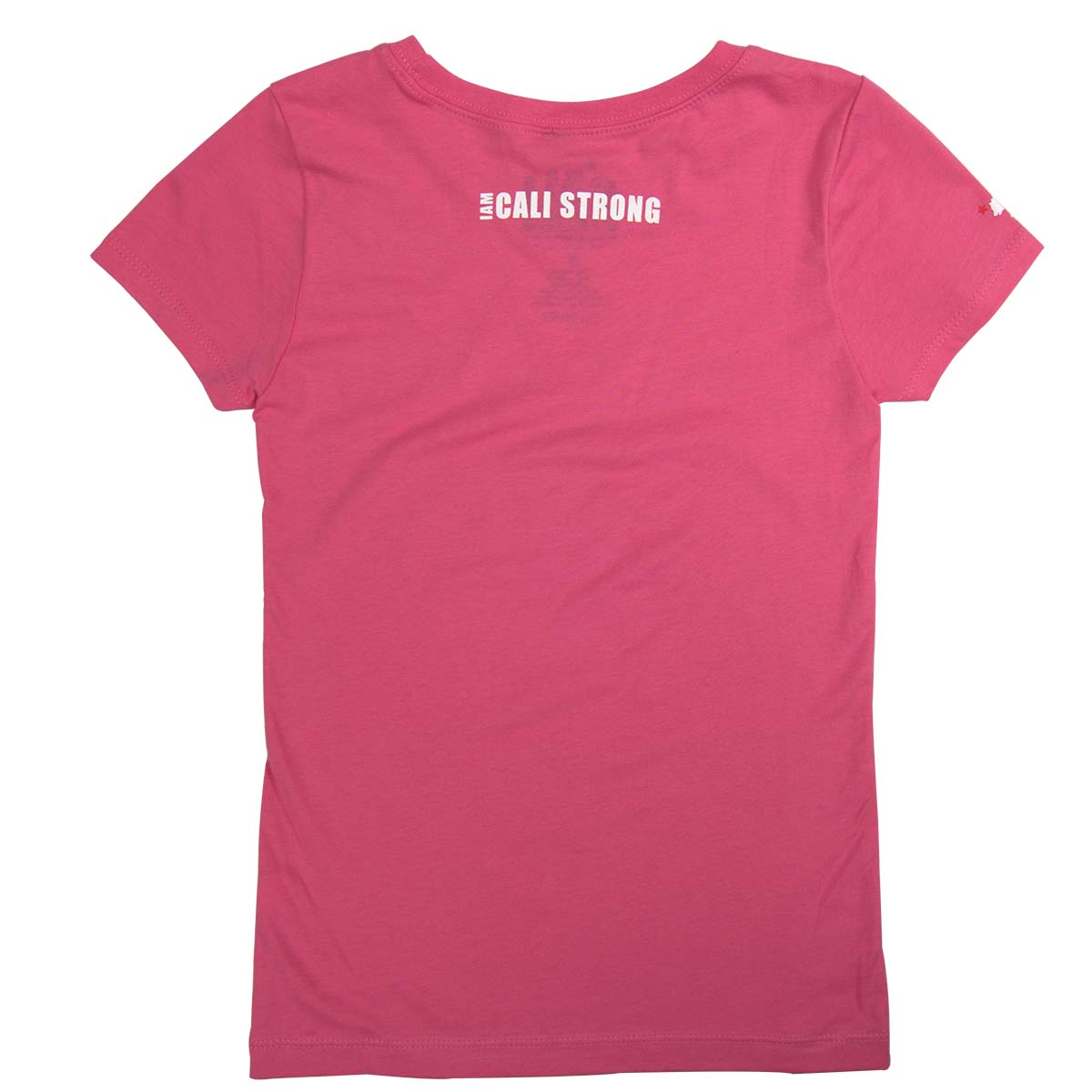 CALI Strong Boarding Bear Glow In the Dark T-shirt Hot Pink Kids - T-Shirt - Image 4 - CALI Strong