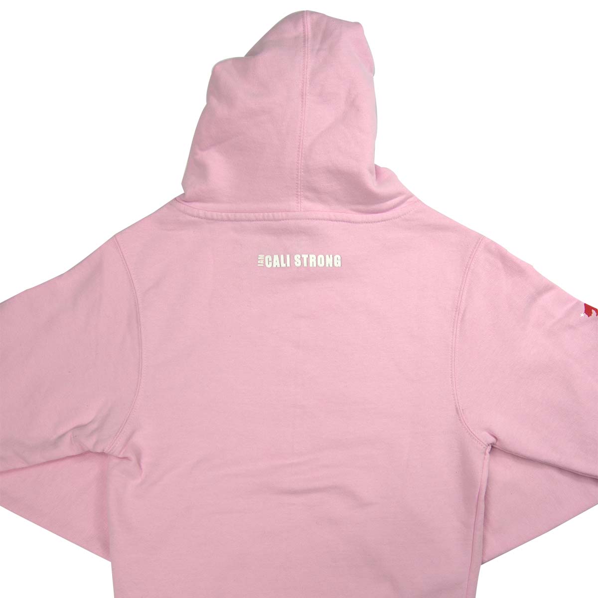 CALI Strong Boarding Bear Youth Hoodie Pink Glow in the Dark - Hoodie - Image 3 - CALI Strong