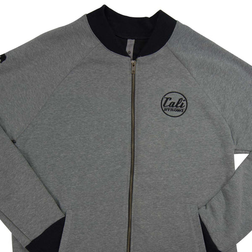 CALI Strong Classic Bomber Jacket Heather Gray - Jacket - CALI Strong