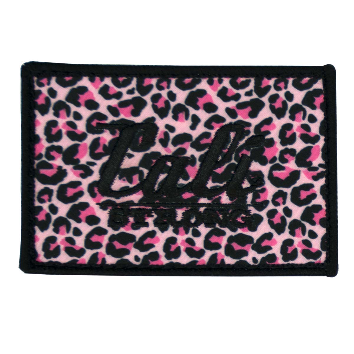 CALI Strong Cheetah Pink Sublimated Embroidered Hook-and-Loop Morale Patch - Patches - Image 1 - CALI Strong