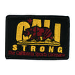 CALI Strong Original Red Hook-and-Loop 2x3 Morale Patch - Patches - Image 1 - CALI Strong