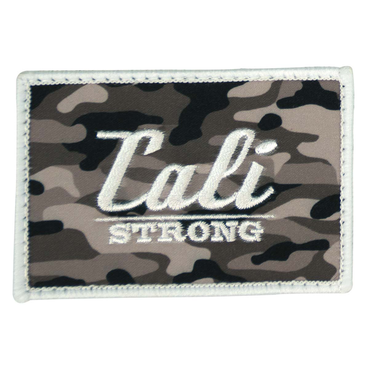 CALI Strong Urban Camo Grey Hook-and-Loop 2x3 2x3 Morale Patch - Patches - Image 1 - CALI Strong