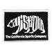 CALI Strong Word Bear Black White White Embroidered Hook-and-Loop Morale Patch - Patches - CALI Strong