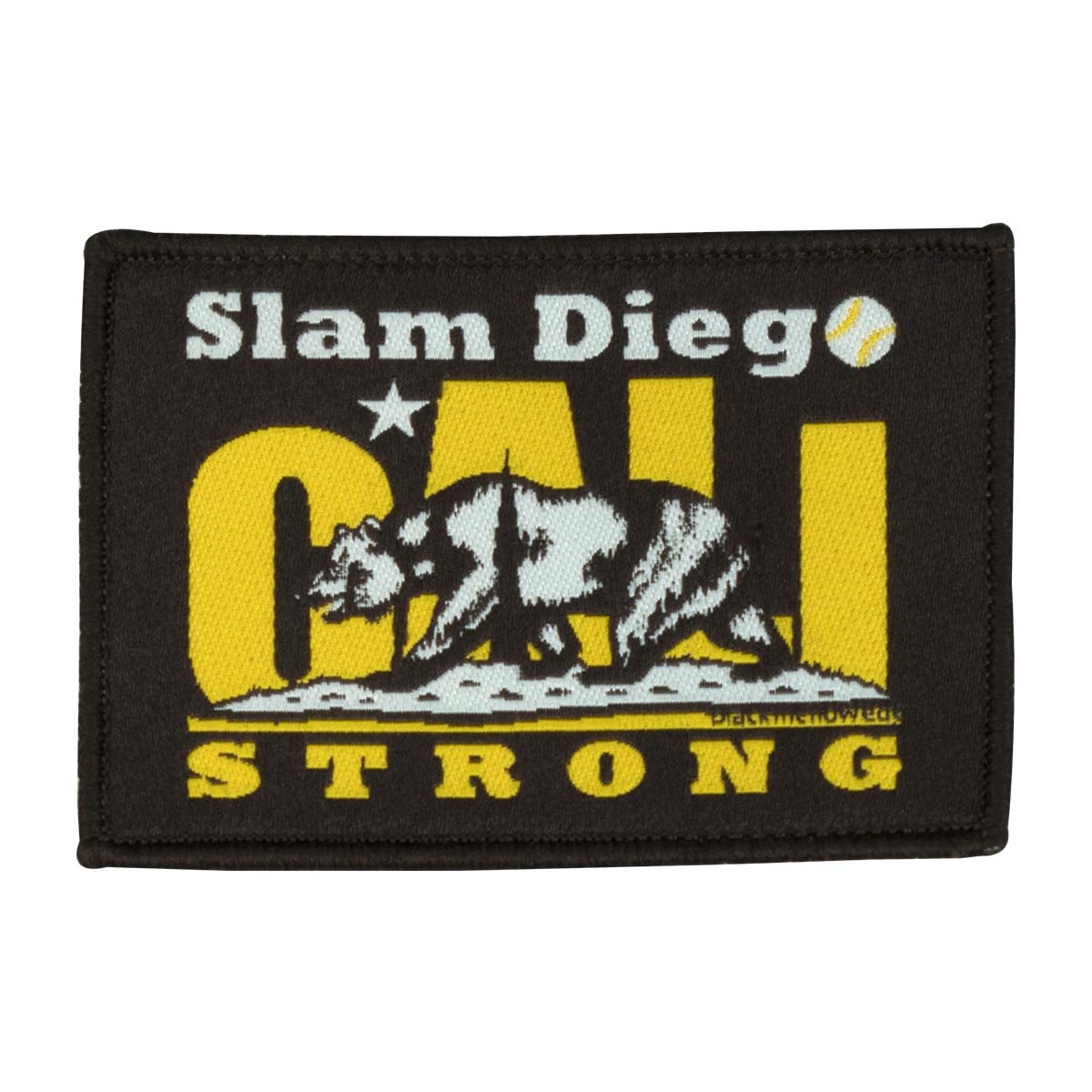 CALI Strong Slam Diego Embroidered Hook-and-Loop Morale Patch - Patches - Image 1 - CALI Strong