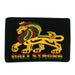 CALI Strong Lord Rasta Black Raised Embroidered Hook-and-Loop Morale Patch - Patches - CALI Strong