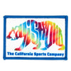 CALI Strong Word Bear Tie Dye Hook-and-Loop 2x3 Morale Patch - Patches - Image 1 - CALI Strong