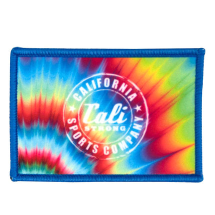 CSC CALI Strong Tie Dye Hook-and-Loop 2x3 Morale Patch - Patches - Image 1 - CALI Strong