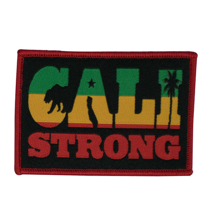 Palm Tree Rasta Embroidered Hook-and-Loop Morale Patch - Patches - Image 1 - CALI Strong