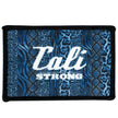 CALI Strong Blue Sublimated Hook-and-Loop Morale Patch - Patches - Image 1 - CALI Strong