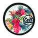 CALI Strong Flowers White Round Sublimated Hook-and-Loop Morale Patch - Patches - CALI Strong
