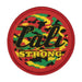 CALI Strong Urban Camo Rasta Round Embroidered Hook-and-Loop Morale Patch - Patches - CALI Strong