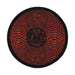 CALI Strong Snake Skin Red Black Round Sublimated Embroidered Hook-and-Loop Morale Patch - Patches - CALI Strong