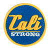 CALI Strong Blue Gold Round 3D Embroidered Hook-and-Loop Morale Patch - Patches - Image 1 - CALI Strong