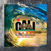 CALI Strong Wave Sticker 4 inch Square Vinyl Decal - Stickers - CALI Strong