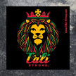 CALI Strong King Rasta Sticker 4 inch Square Vinyl Decal - Stickers - Image 2 - CALI Strong