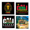 CALI Strong Sticker 4 Pack Series 1A Vinyl Decal Set - Stickers - Image 1 - CALI Strong