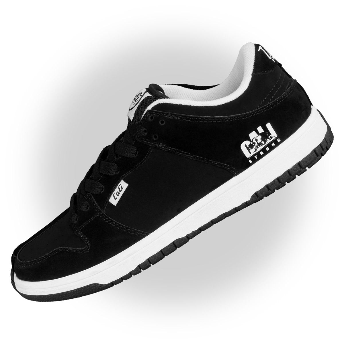 CALI Strong Hollywood Skate Shoe Black White - Shoes - Image 1 - CALI Strong