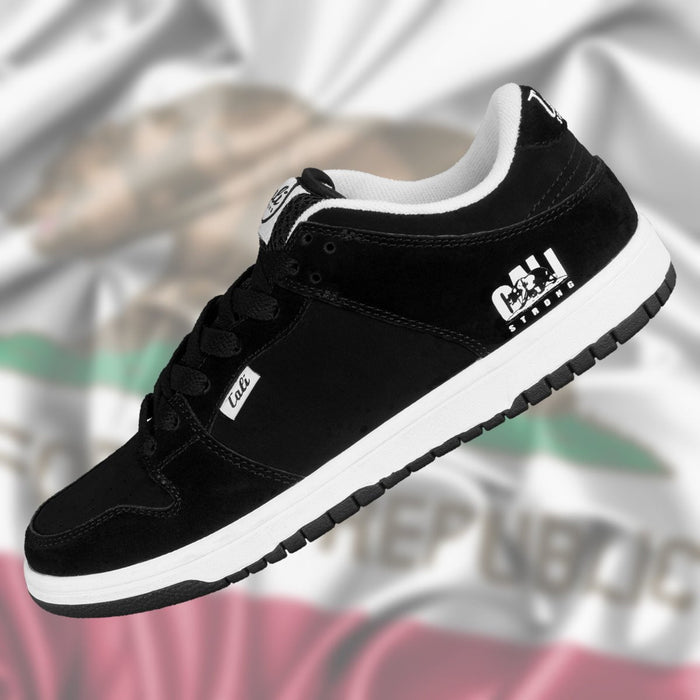 CALI Strong Hollywood Skate Shoe Black White - Shoes - CALI Strong